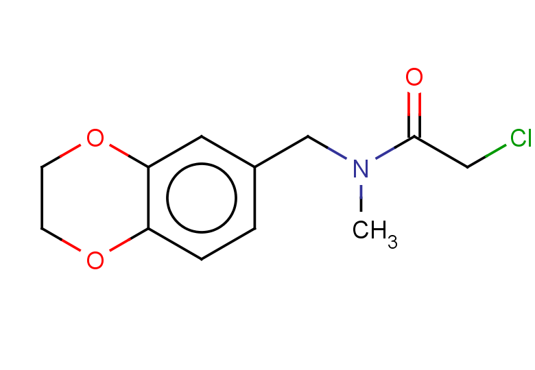 2-chloro-N-(2,3-dihydro-1,4-benzodioxin-6-ylmethyl)-N-methylacetamide