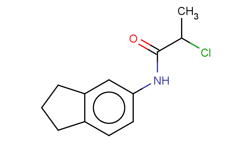 2-chloro-N-(2,3-dihydro-1H-inden-5-yl)propanamide