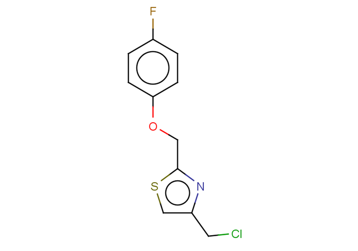 4-(chloromethyl)-2-(4-fluorophenoxymethyl)-1,3-thiazole