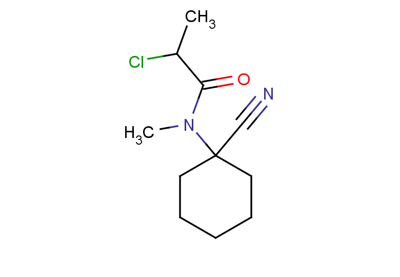 2-chloro-N-(1-cyanocyclohexyl)-N-methylpropanamide