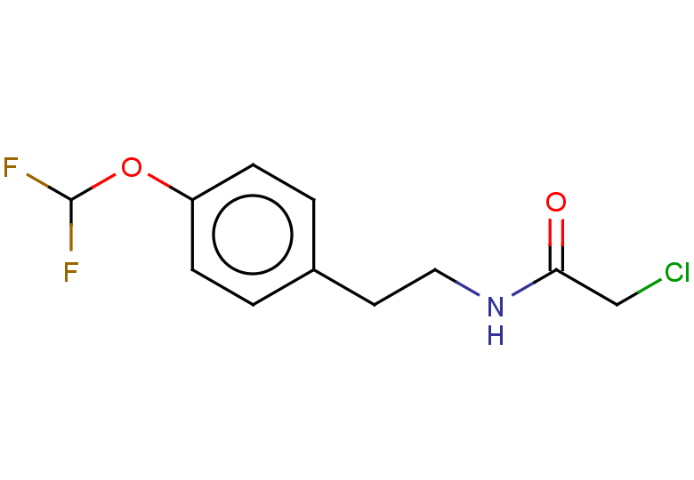 2-chloro-N-{2-[4-(difluoromethoxy)phenyl]ethyl}acetamide