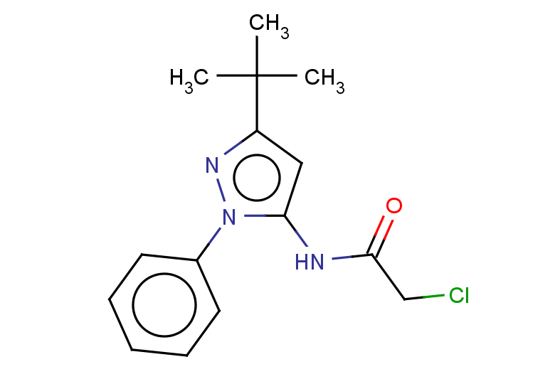 N-(3-tert-butyl-1-phenyl-1H-pyrazol-5-yl)-2-chloroacetamide