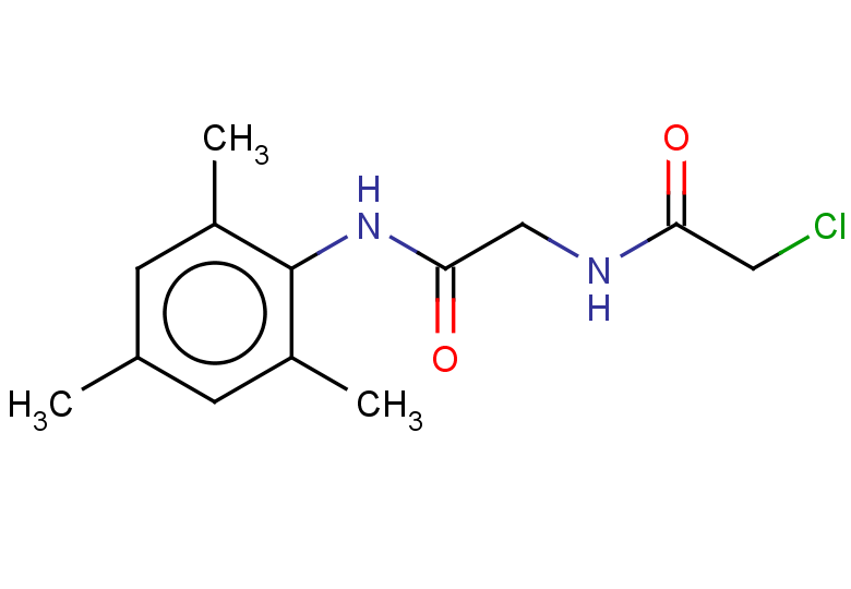 2-chloro-N-{[(2,4,6-trimethylphenyl)carbamoyl]methyl}acetamide