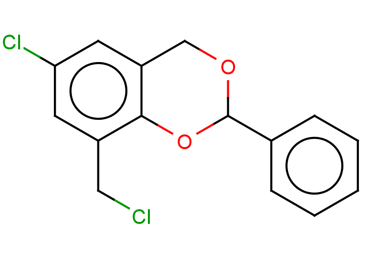 6-chloro-8-(chloromethyl)-2-phenyl-2,4-dihydro-1,3-benzodioxine