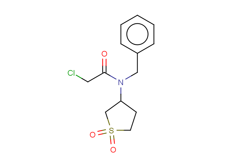 N-benzyl-2-chloro-N-(1,1-dioxo-1lambda6-thiolan-3-yl)acetamide