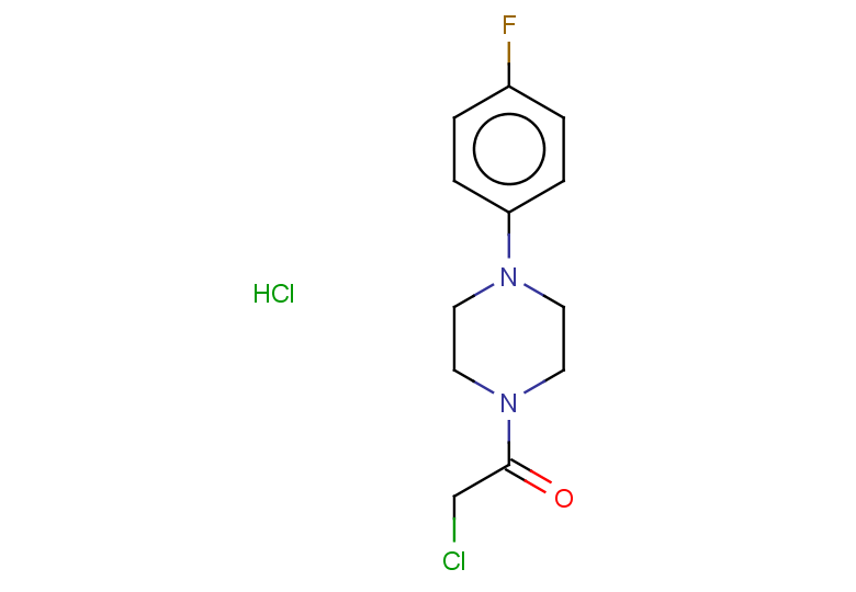 2-chloro-1-[4-(4-fluorophenyl)piperazin-1-yl]ethan-1-one hydrochloride