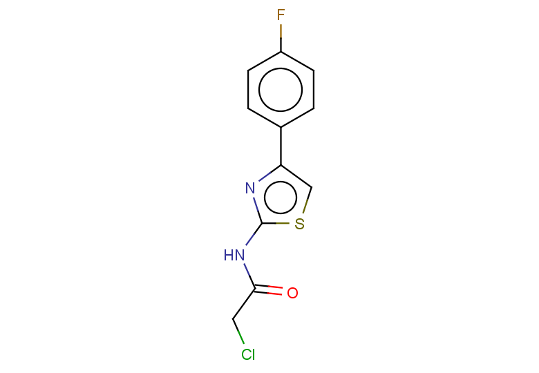 2-chloro-N-[4-(4-fluorophenyl)-1,3-thiazol-2-yl]acetamide