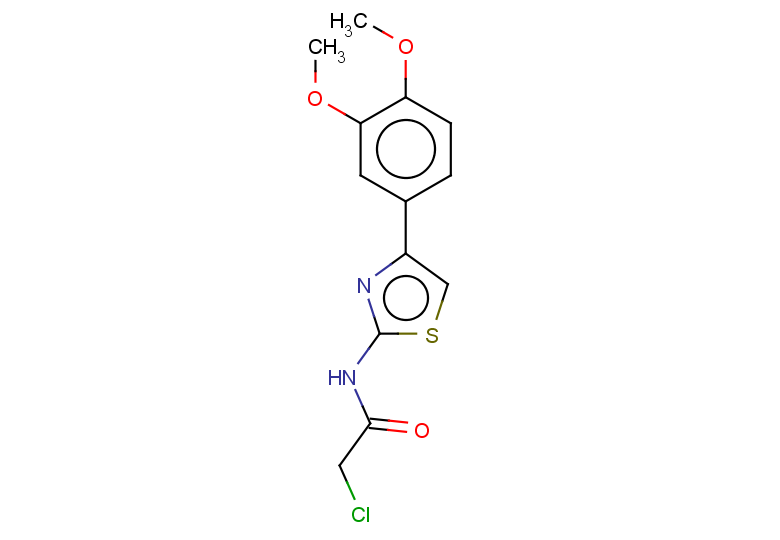 2-chloro-N-[4-(3,4-dimethoxyphenyl)-1,3-thiazol-2-yl]acetamide