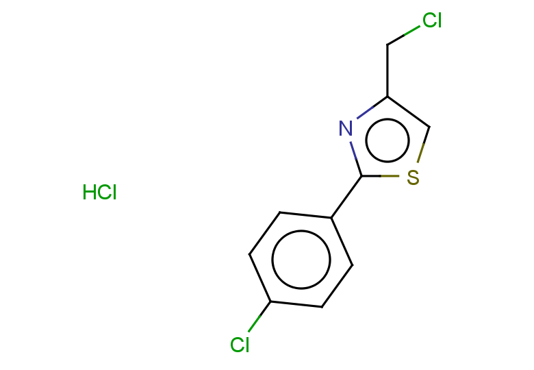 4-(chloromethyl)-2-(4-chlorophenyl)-1,3-thiazole hydrochloride