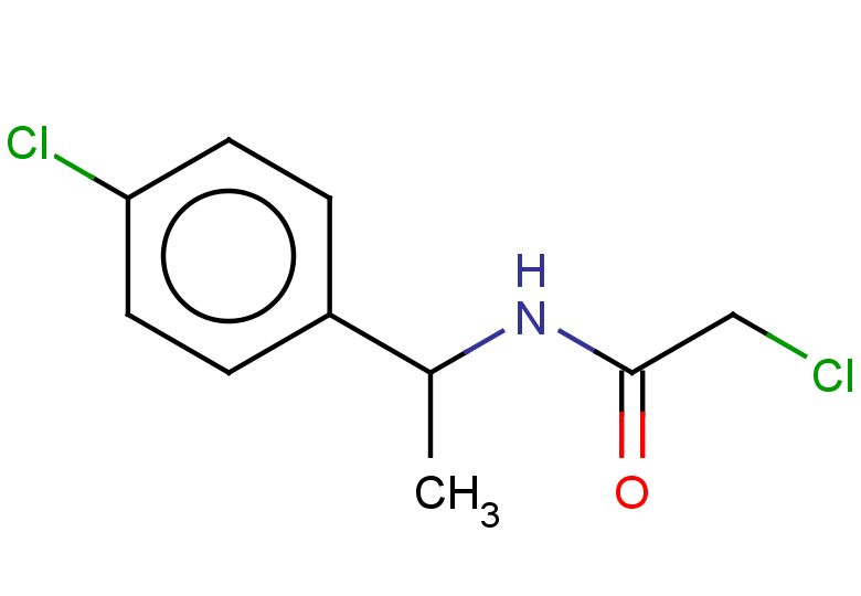 2-chloro-N-[1-(4-chlorophenyl)ethyl]acetamide