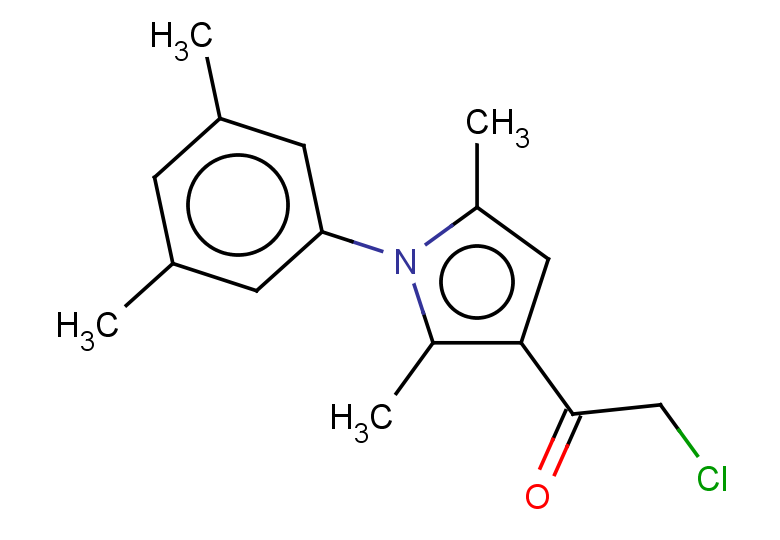 2-chloro-1-[1-(3,5-dimethylphenyl)-2,5-dimethyl-1H-pyrrol-3-yl]ethan-1-one