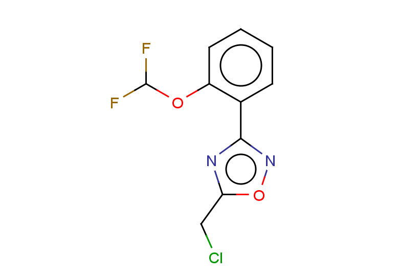 5-(chloromethyl)-3-[2-(difluoromethoxy)phenyl]-1,2,4-oxadiazole