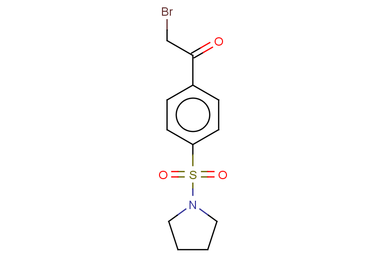2-bromo-1-[4-(pyrrolidine-1-sulfonyl)phenyl]ethan-1-one