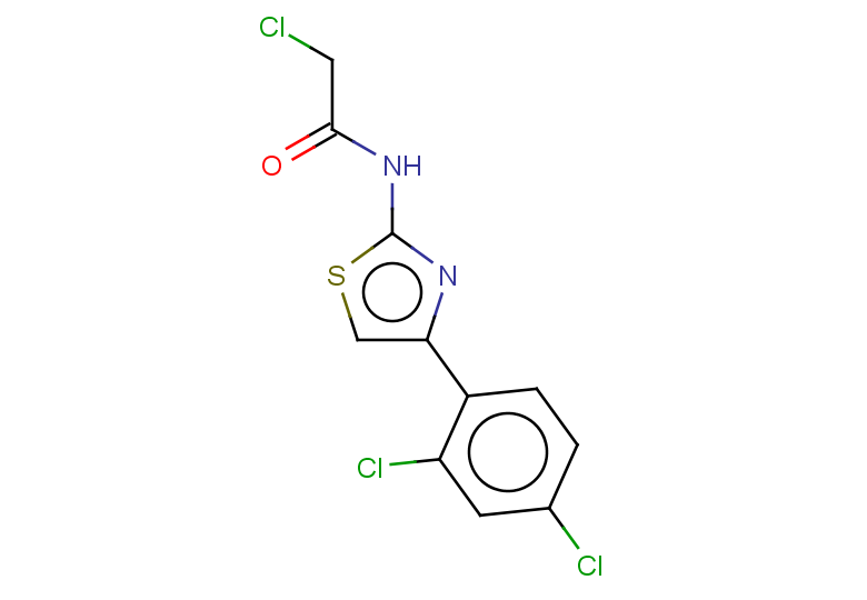 2-chloro-N-[4-(2,4-dichlorophenyl)-1,3-thiazol-2-yl]acetamide