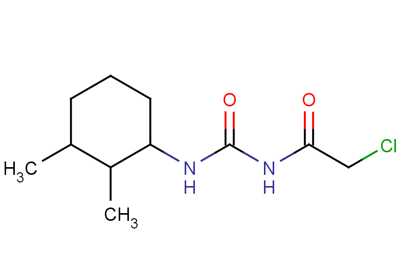 3-(2-chloroacetyl)-1-(2,3-dimethylcyclohexyl)urea