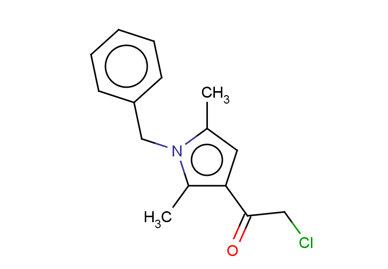 1-(1-benzyl-2,5-dimethyl-1H-pyrrol-3-yl)-2-chloroethan-1-one