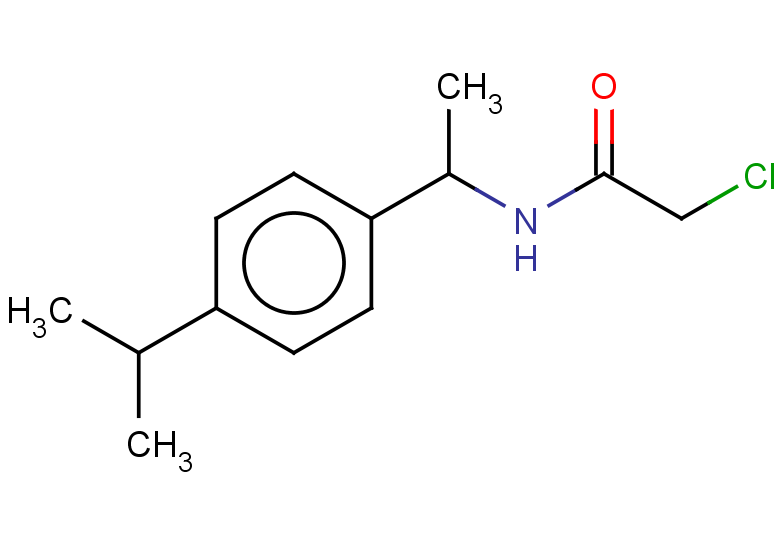 2-chloro-N-{1-[4-(propan-2-yl)phenyl]ethyl}acetamide