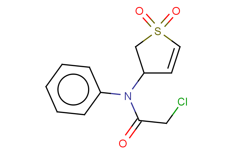 2-chloro-N-(1,1-dioxo-2,3-dihydro-1lambda6-thiophen-3-yl)-N-phenylacetamide