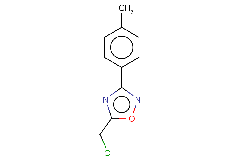 5-(chloromethyl)-3-(4-methylphenyl)-1,2,4-oxadiazole