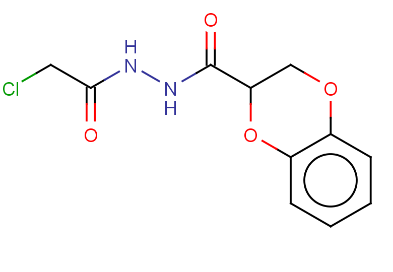 N'-(2-chloroacetyl)-2,3-dihydro-1,4-benzodioxine-2-carbohydrazide