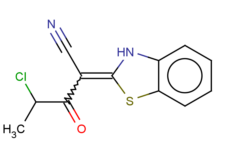 4-chloro-2-(2,3-dihydro-1,3-benzothiazol-2-ylidene)-3-oxopentanenitrile
