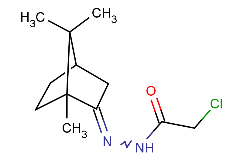 2-chloro-N'-{1,7,7-trimethylbicyclo[2.2.1]heptan-2-ylidene}acetohydrazide