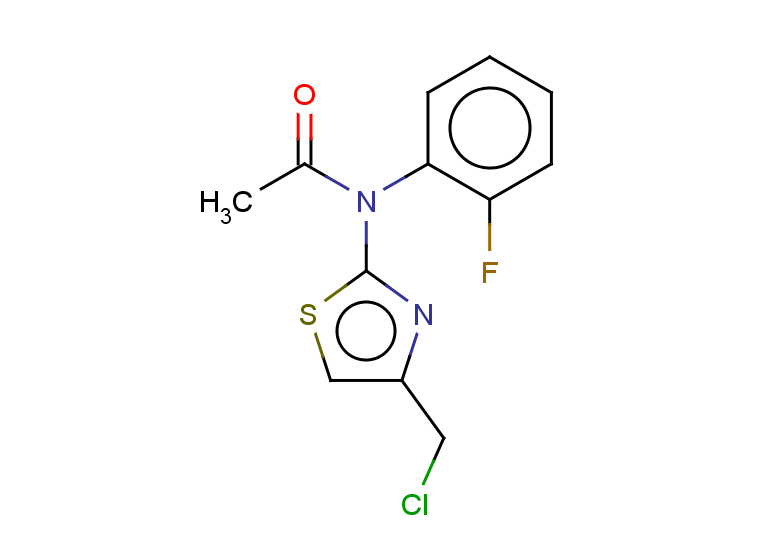 N-[4-(chloromethyl)-1,3-thiazol-2-yl]-N-(2-fluorophenyl)acetamide