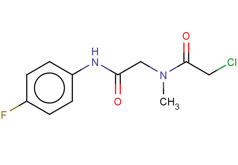 2-chloro-N-{[(4-fluorophenyl)carbamoyl]methyl}-N-methylacetamide