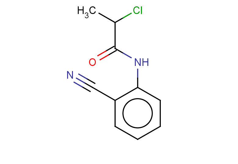 2-chloro-N-(2-cyanophenyl)propanamide