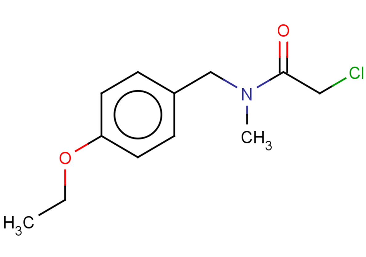 2-chloro-N-[(4-ethoxyphenyl)methyl]-N-methylacetamide