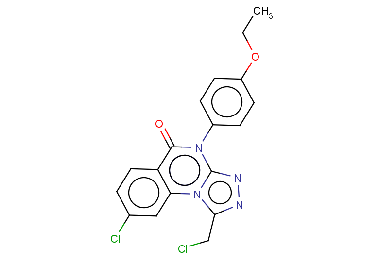 8-chloro-1-(chloromethyl)-4-(4-ethoxyphenyl)-4H,5H-[1,2,4]triazolo[4,3-a]quinazolin-5-one