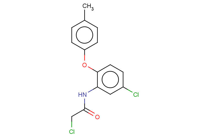 2-chloro-N-[5-chloro-2-(4-methylphenoxy)phenyl]acetamide