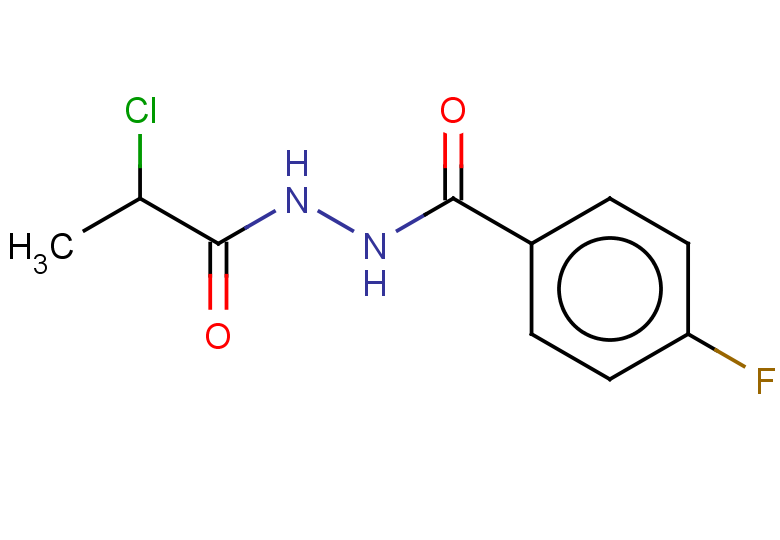 N'-(2-chloropropanoyl)-4-fluorobenzohydrazide