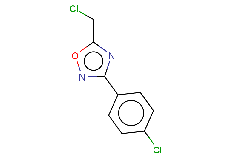 5-(chloromethyl)-3-(4-chlorophenyl)-1,2,4-oxadiazole