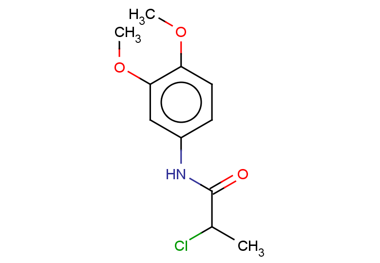 2-chloro-N-(3,4-dimethoxyphenyl)propanamide