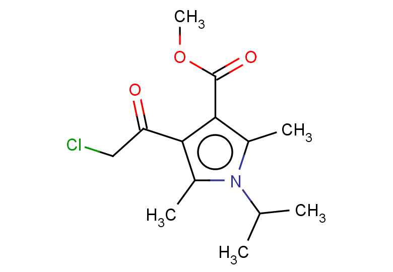 methyl 4-(2-chloroacetyl)-2,5-dimethyl-1-(propan-2-yl)-1H-pyrrole-3-carboxylate