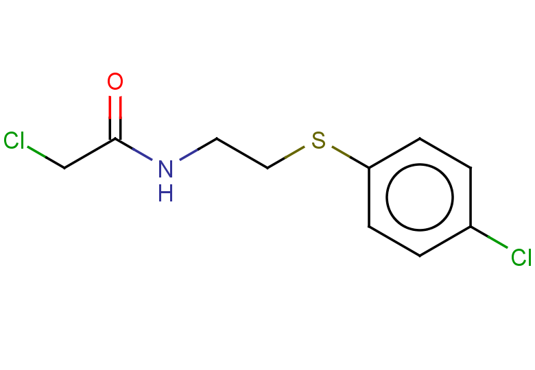 2-chloro-N-{2-[(4-chlorophenyl)sulfanyl]ethyl}acetamide