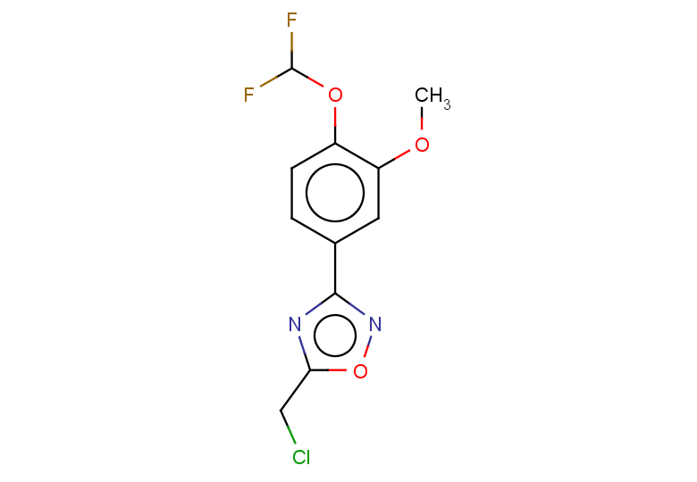 5-(chloromethyl)-3-[4-(difluoromethoxy)-3-methoxyphenyl]-1,2,4-oxadiazole