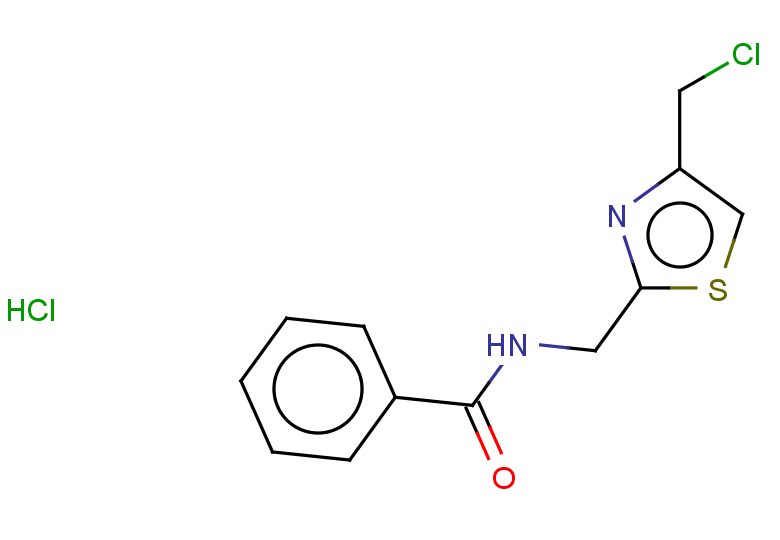 N-{[4-(chloromethyl)-1,3-thiazol-2-yl]methyl}benzamide hydrochloride