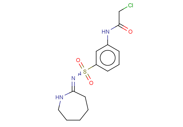 N-{3-[(azepan-2-ylidene)sulfamoyl]phenyl}-2-chloroacetamide
