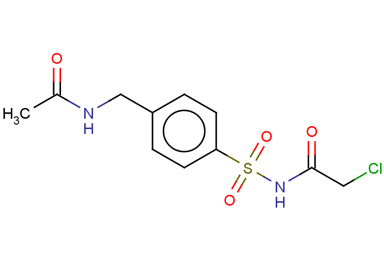 2-chloro-N-[4-(acetamidomethyl)benzenesulfonyl]acetamide