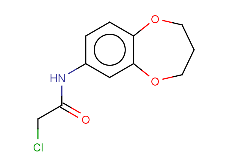 2-chloro-N-(3,4-dihydro-2H-1,5-benzodioxepin-7-yl)acetamide