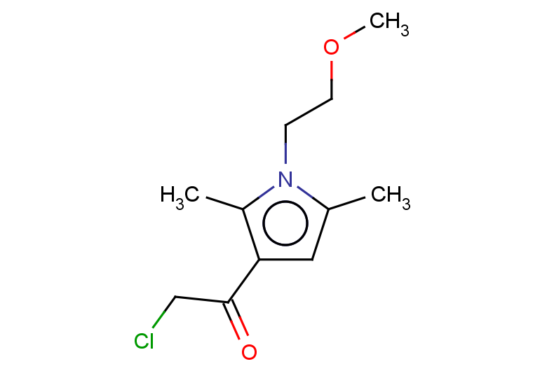 2-chloro-1-[1-(2-methoxyethyl)-2,5-dimethyl-1H-pyrrol-3-yl]ethan-1-one