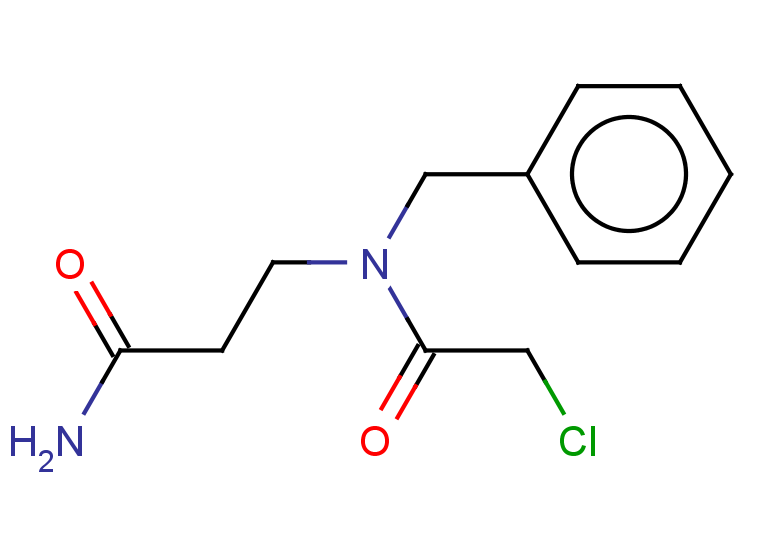 3-(N-benzyl-2-chloroacetamido)propanamide