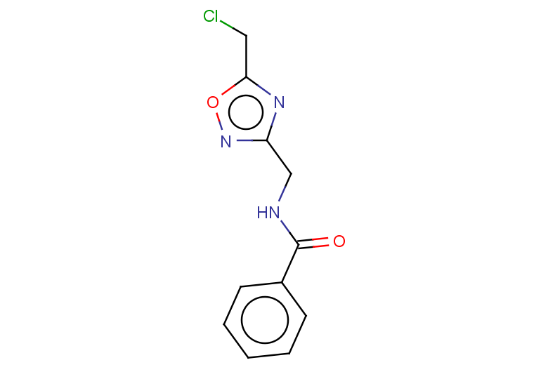 N-{[5-(chloromethyl)-1,2,4-oxadiazol-3-yl]methyl}benzamide