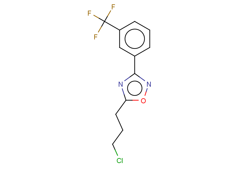5-(3-chloropropyl)-3-[3-(trifluoromethyl)phenyl]-1,2,4-oxadiazole