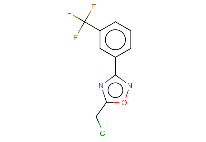 5-(chloromethyl)-3-[3-(trifluoromethyl)phenyl]-1,2,4-oxadiazole