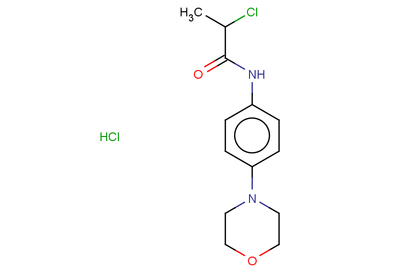 2-chloro-N-[4-(morpholin-4-yl)phenyl]propanamide hydrochloride