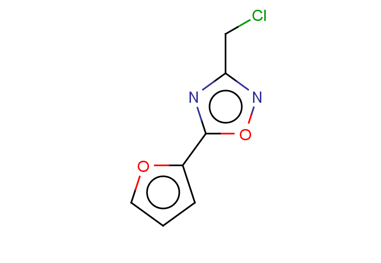 3-(chloromethyl)-5-(furan-2-yl)-1,2,4-oxadiazole