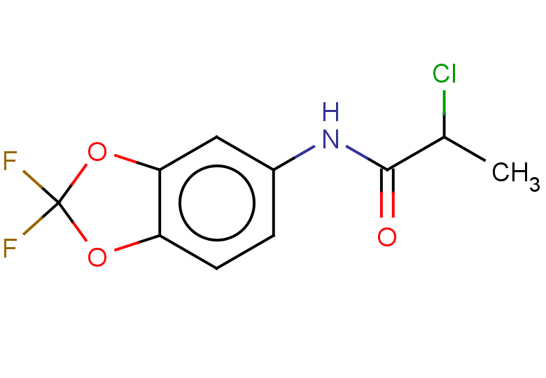 2-chloro-N-(2,2-difluoro-1,3-dioxaindan-5-yl)propanamide